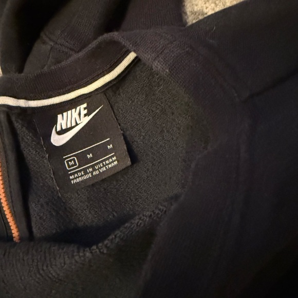 Women’s Nike AIR BLACK Hoodie w Logo In Medium - Picture 3 of 3